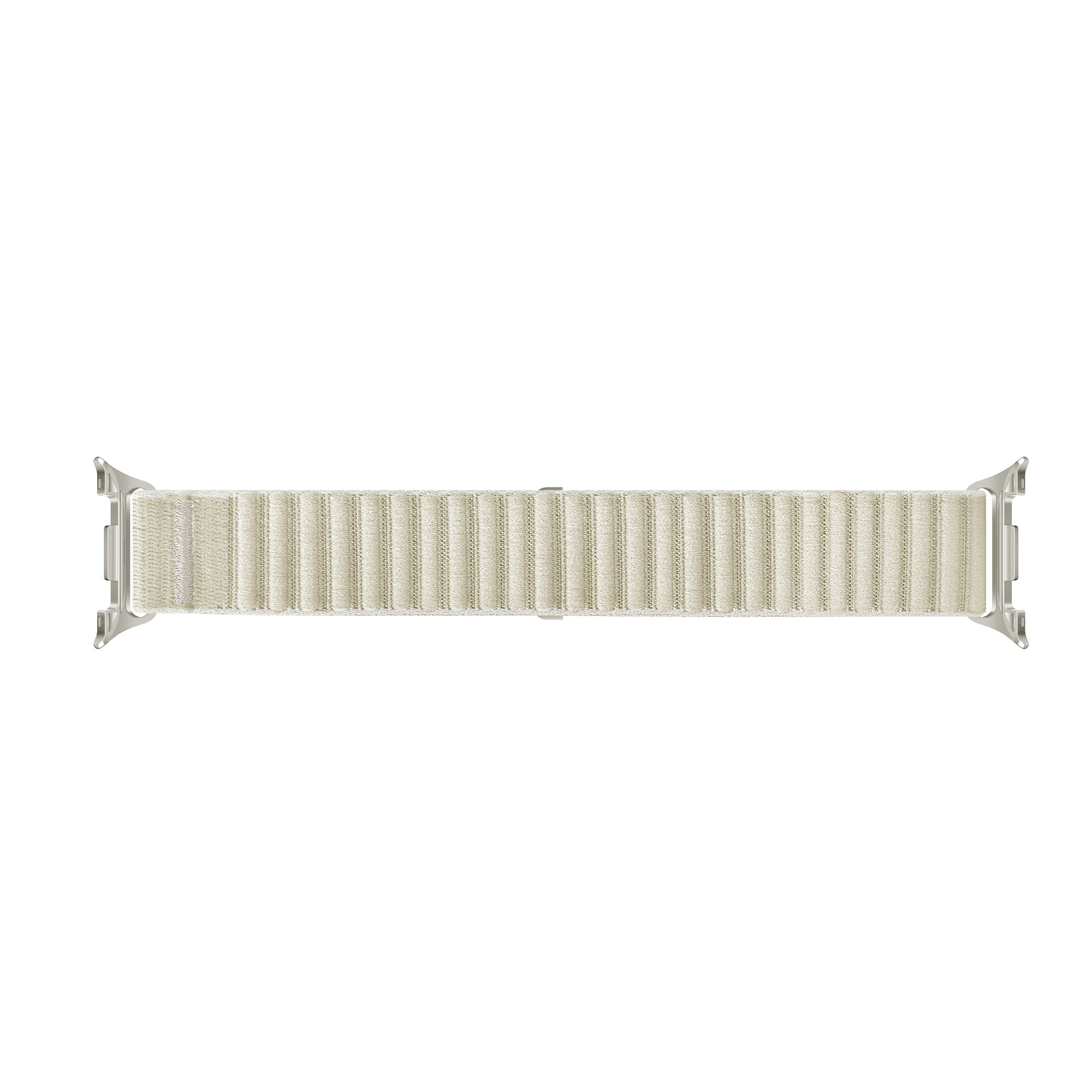 Bracelet nylon ondulé Samsung Galaxy Watch 9 - 40mm (lumière stellaire)