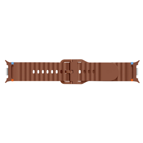 Samsung Galaxy Watch 8 - 44mm Wave Silicone Strap (Brown)