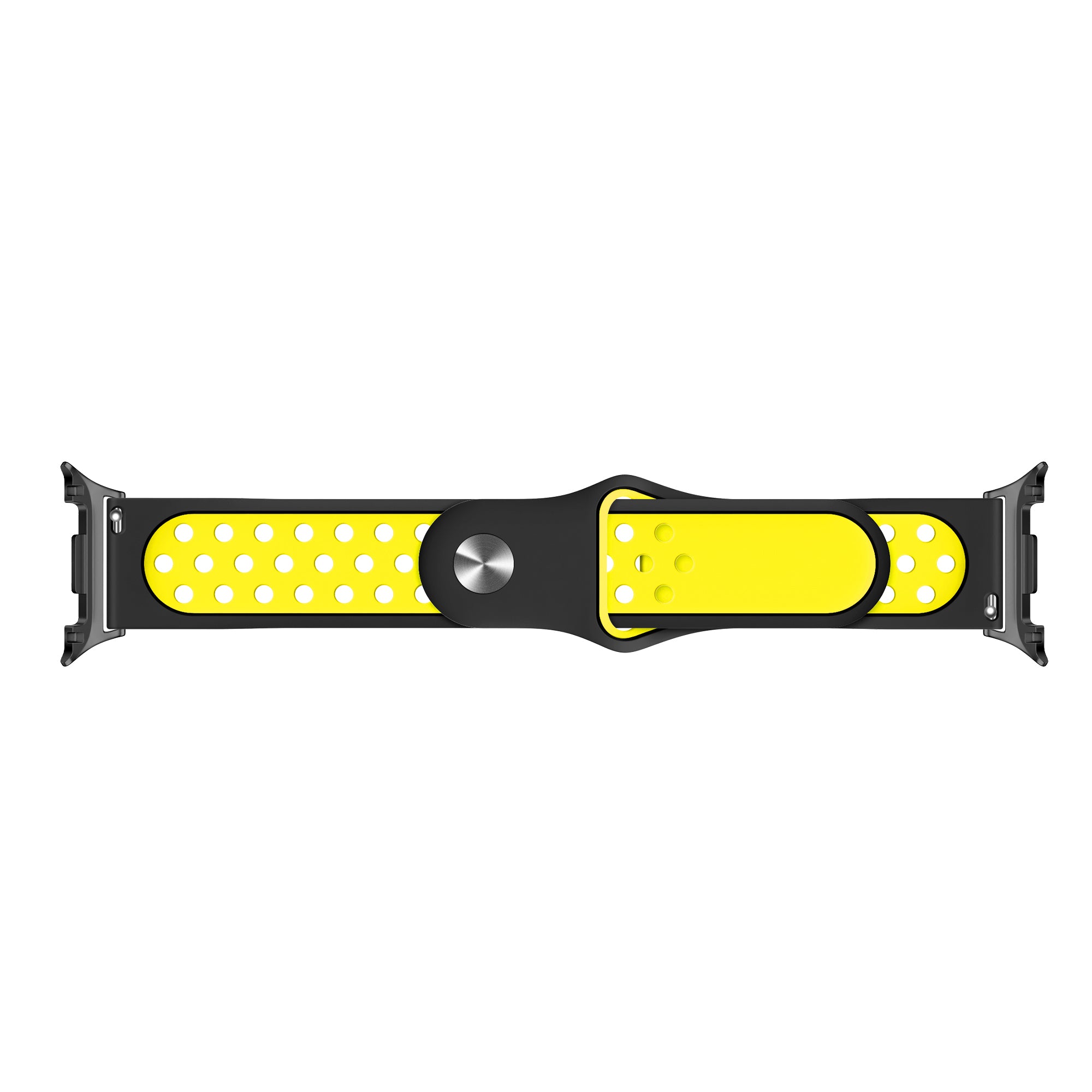 Bracelet sport Samsung Galaxy Watch 9 - 40mm (noir/jaune)