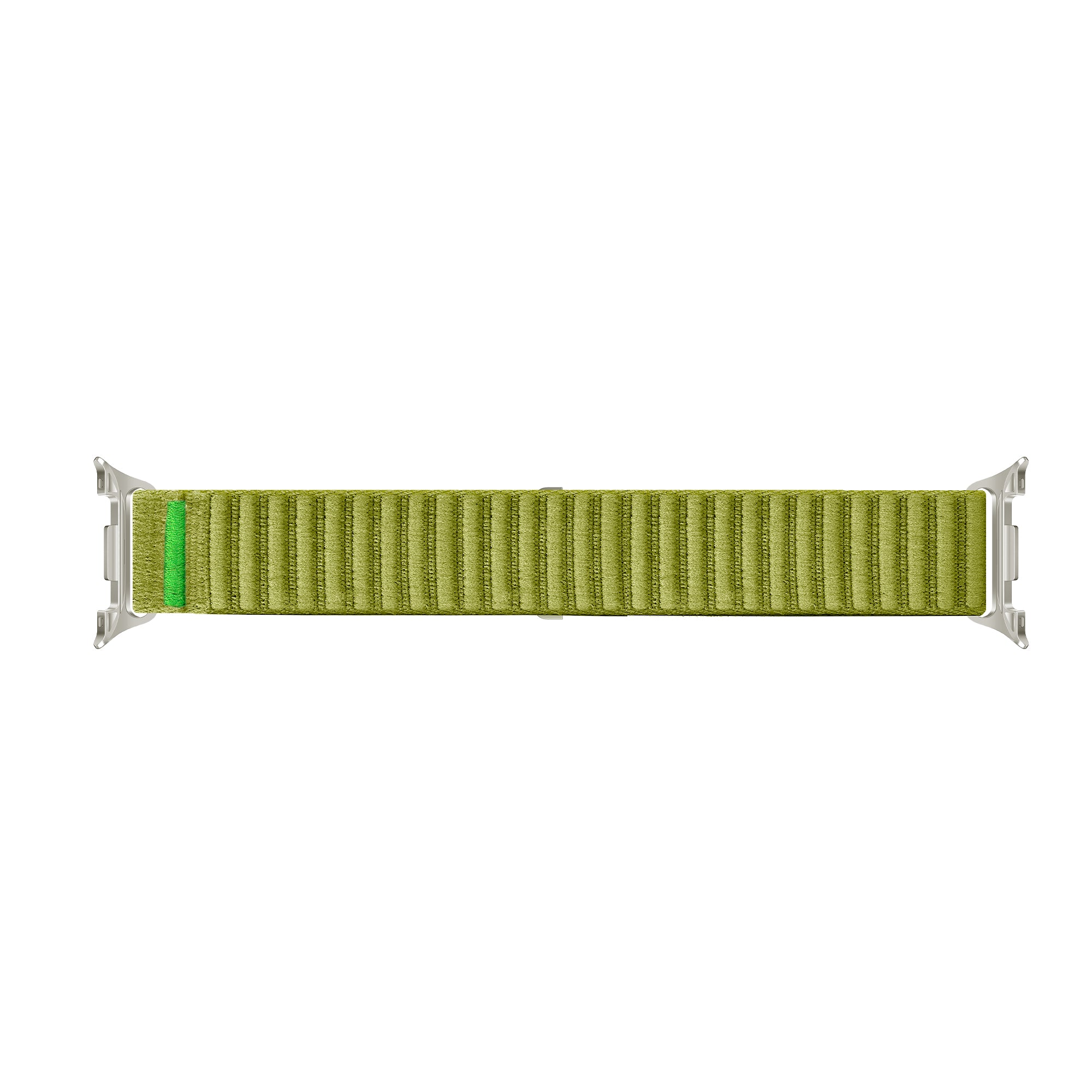 Samsung Galaxy Watch 8 - 44mm Wave Nylon Strap (Field Green)