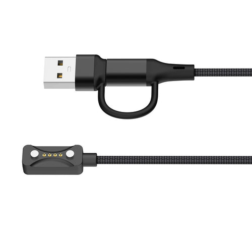 Strap-it USB-A & C 2in1 Braided Polar Grit X2 Pro Charger