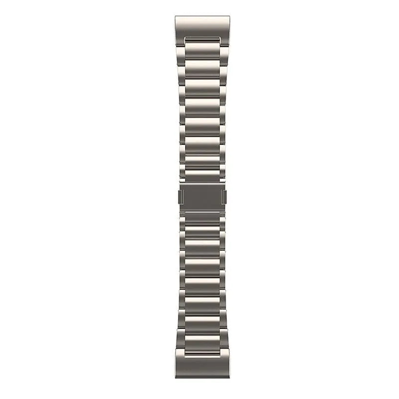 Magnetic Titanium Strap, laid flat, joined, direct top view