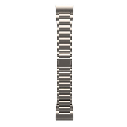 Magnetic Titanium Strap, laid flat, joined, direct top view