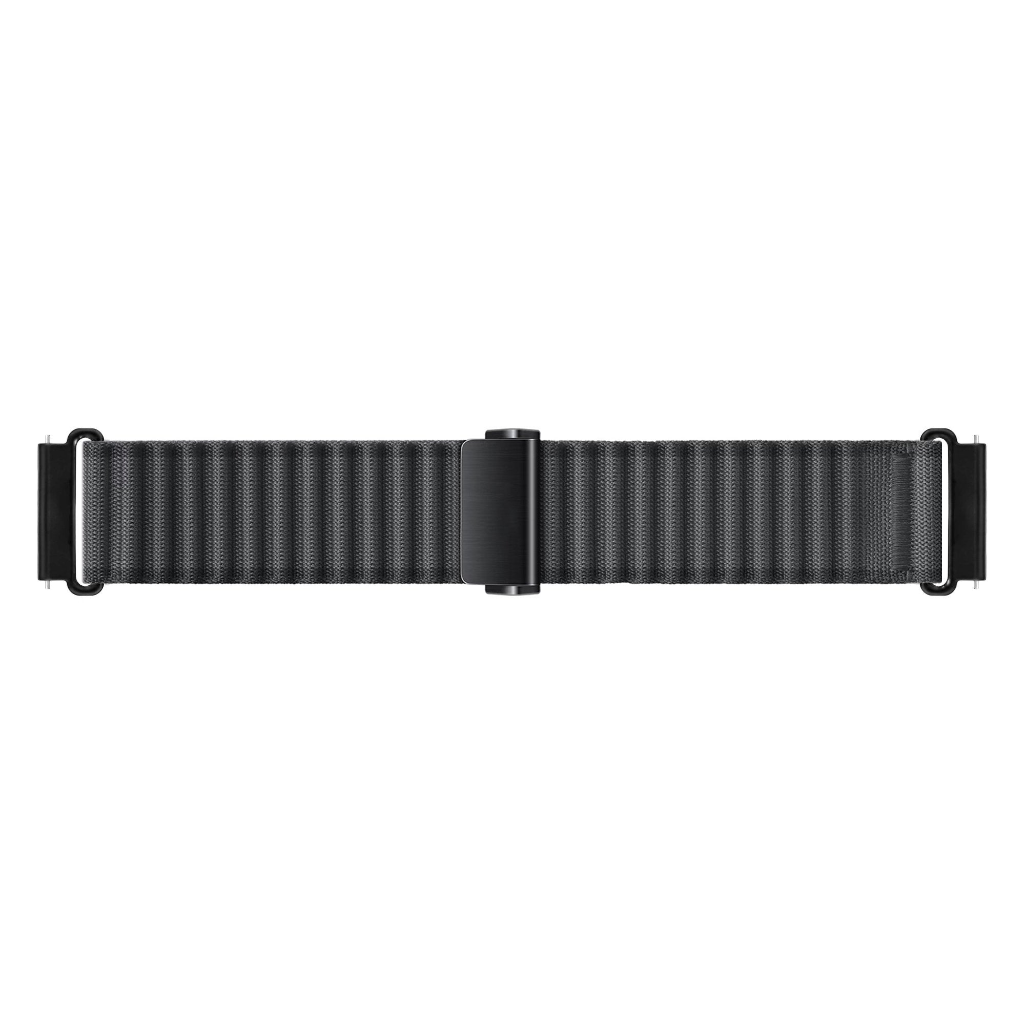 Bracelet nylon Outdoor Huawei Watch GT 6 46mm (noir)