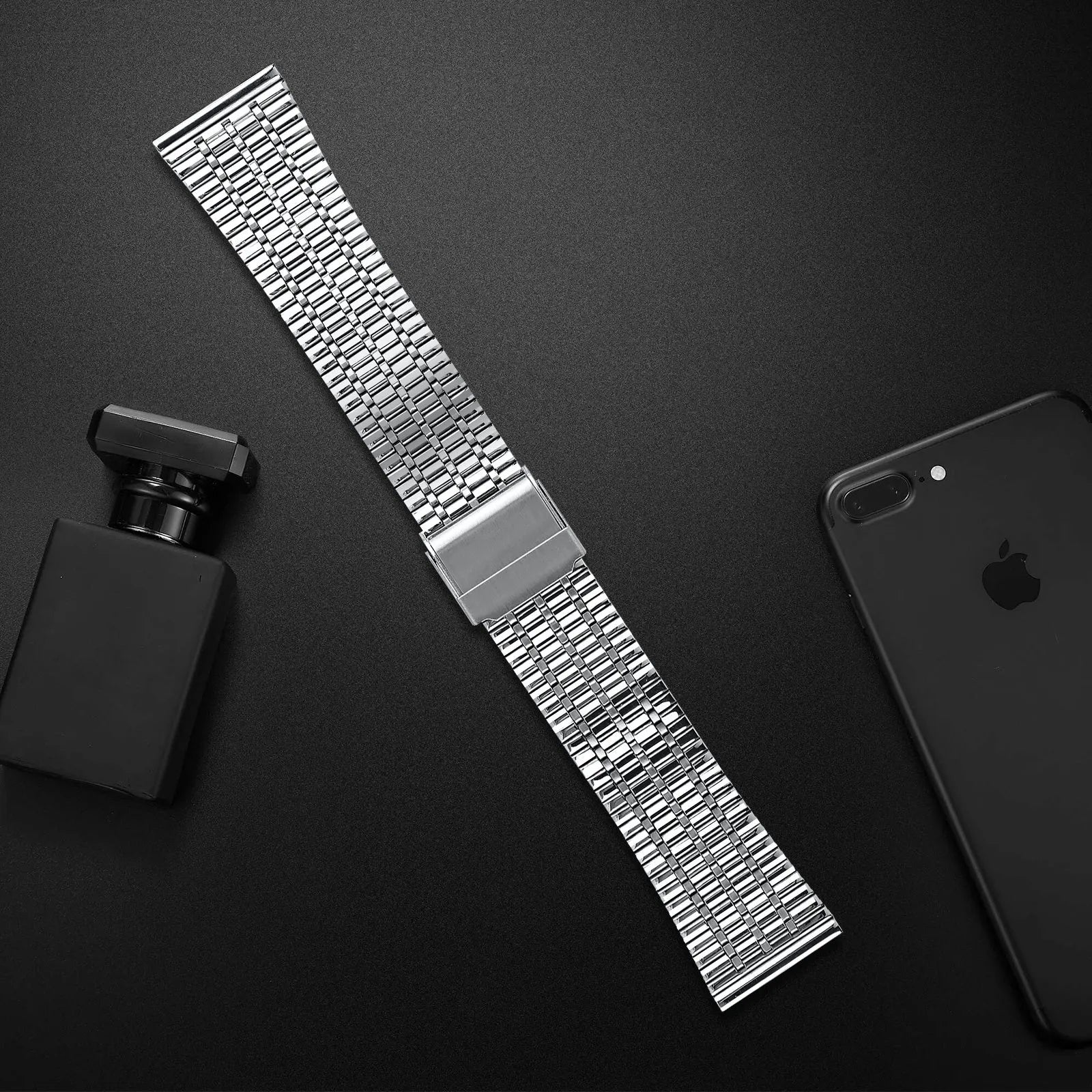 Bracelet acier fine Amazfit GTR Mini (argent)
