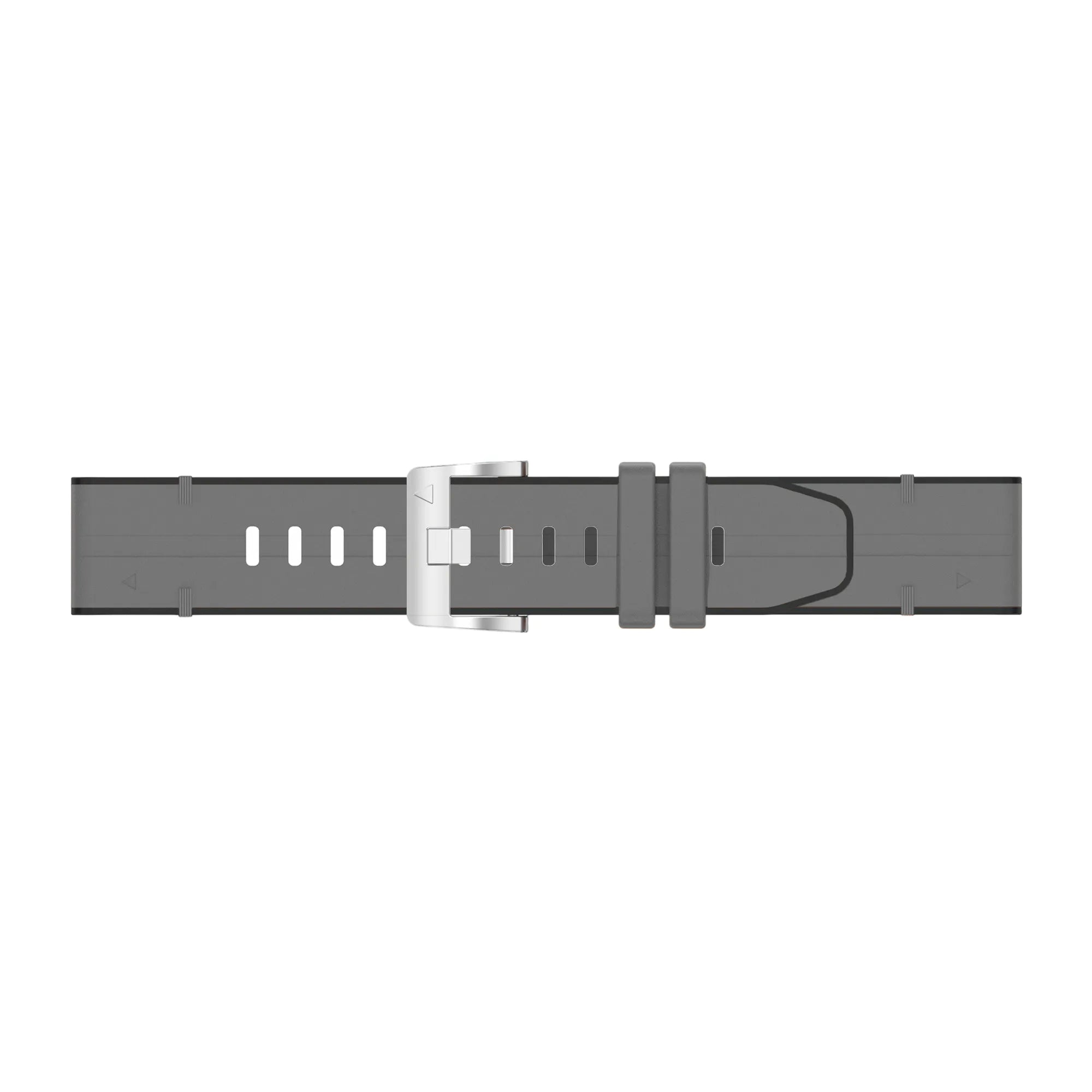 Bracelet cuir hybride Garmin D2 Delta PX (gris)