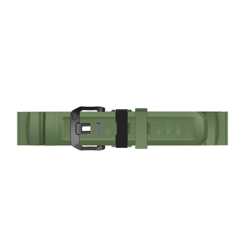 Garmin Fenix E Trail Silicone Strap (Dark Green)