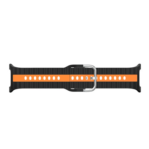 Bracelet sport duo Samsung Galaxy Watch 8 Classic (noir/orange)