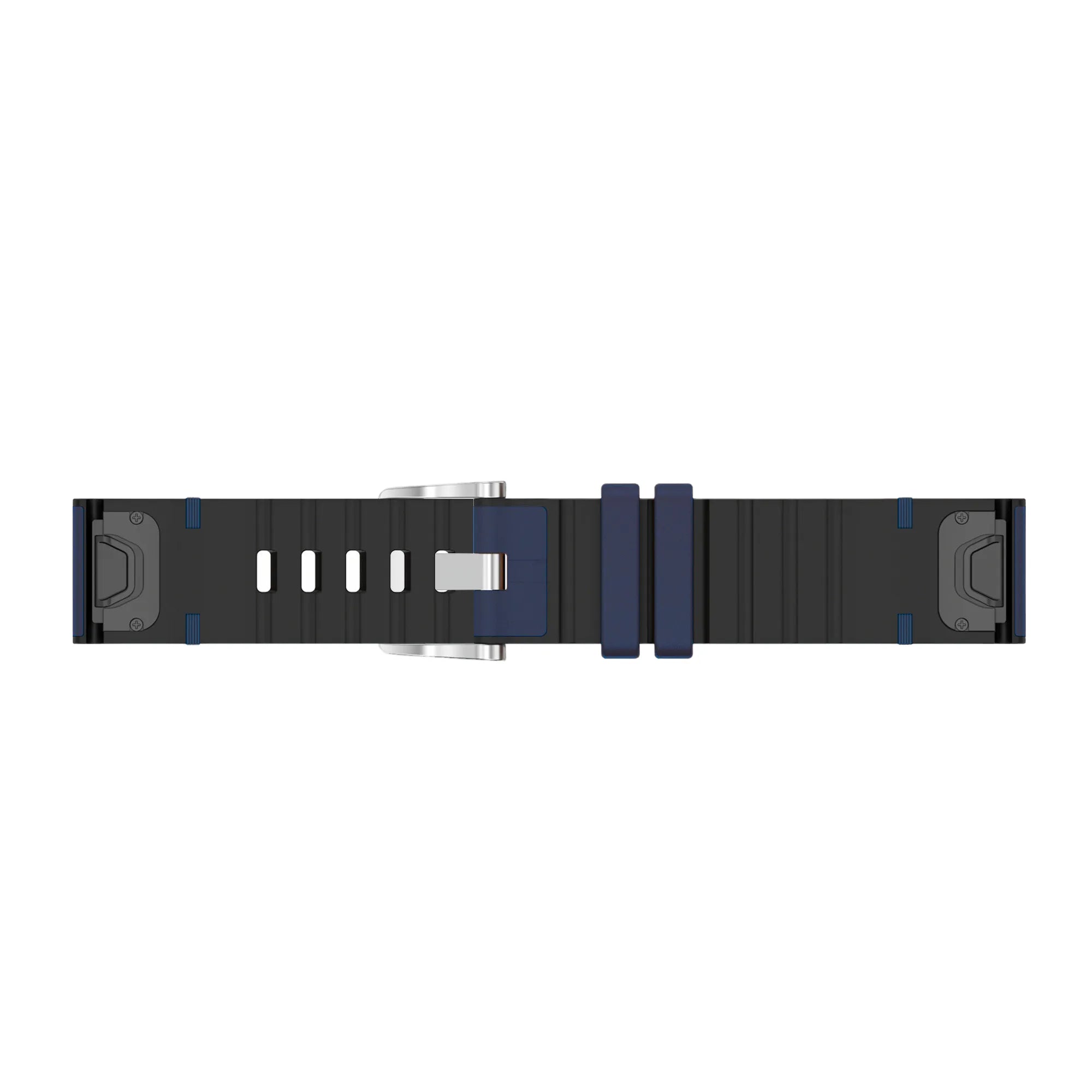 Bracelet cuir hybride Garmin D2 Delta PX (bleu)