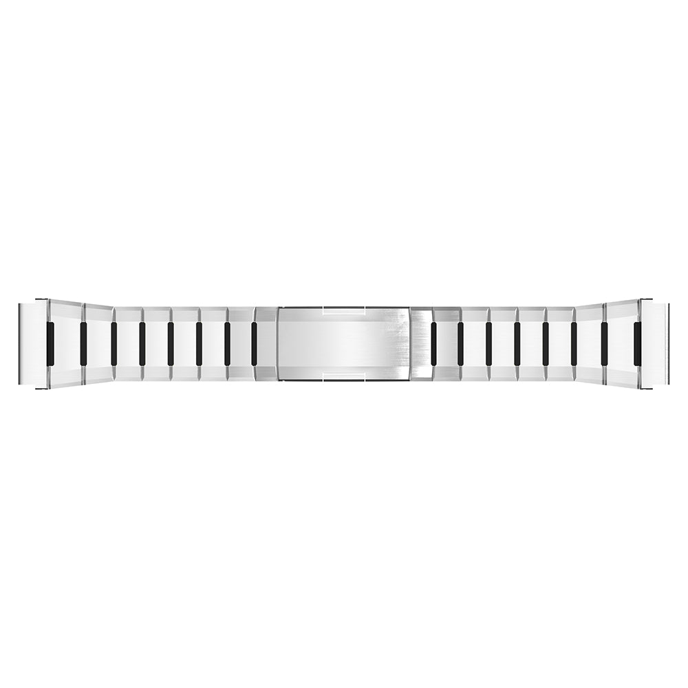 Coros Pace 4 'One Push' Steel Hybrid Strap (Titanium/Black)