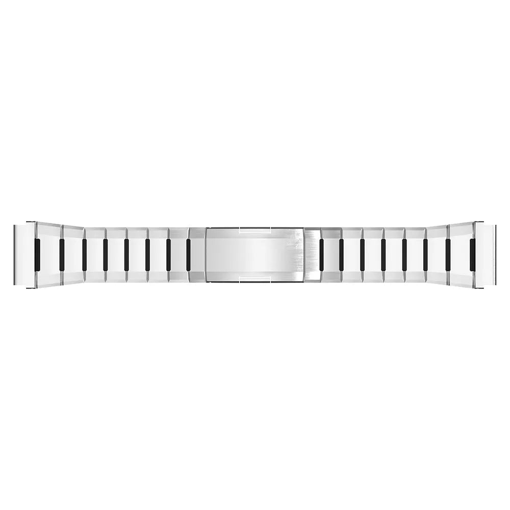 Bracelet acier hybride 'One Push' Oppo Watch X2 (titane/noir)
