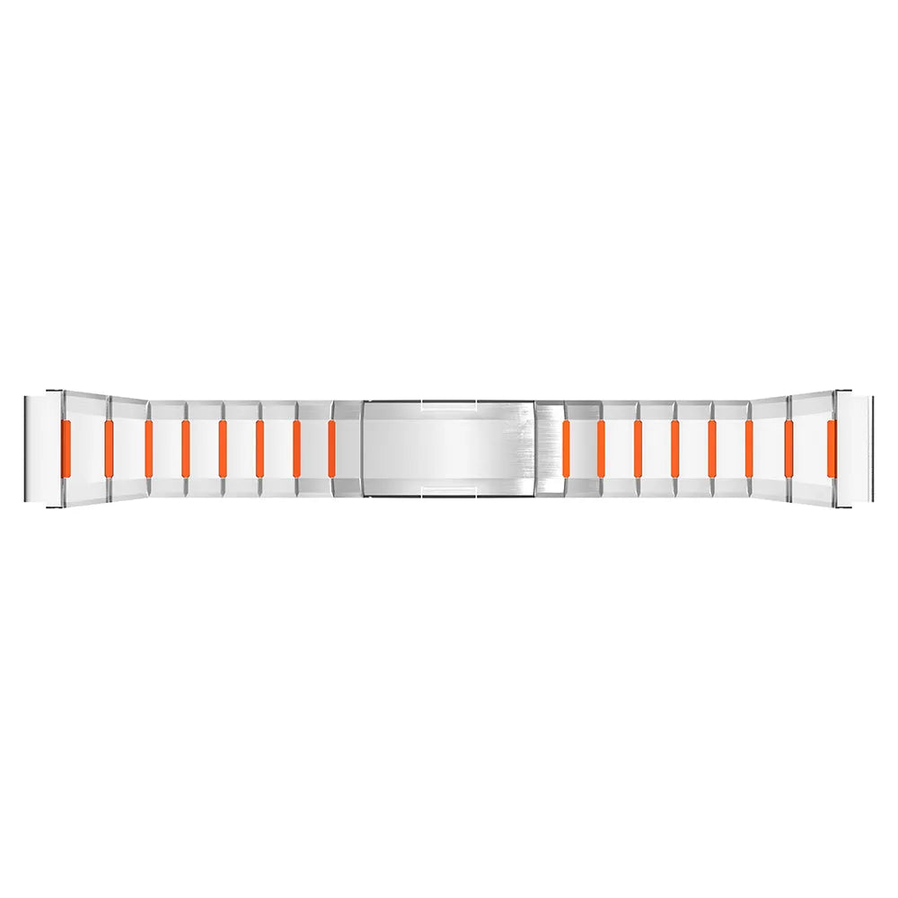 Bracelet acier hybride 'One Push' Coros Apex - 46mm (titane/orange)
