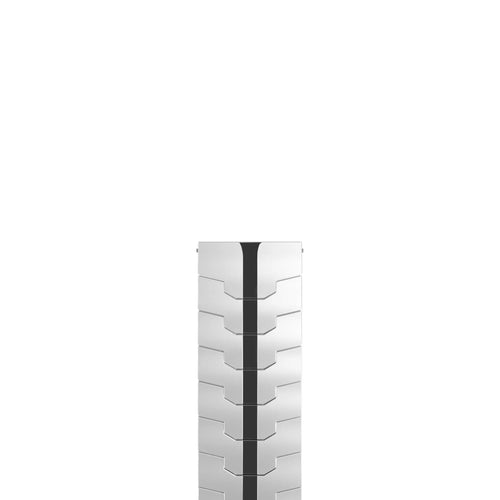 Bracelet acier Xiaomi Amazfit Bip (argent/noir)