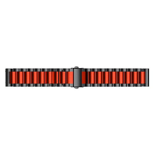 Garmin Forerunner 170 Steel Strap (Black/Red)