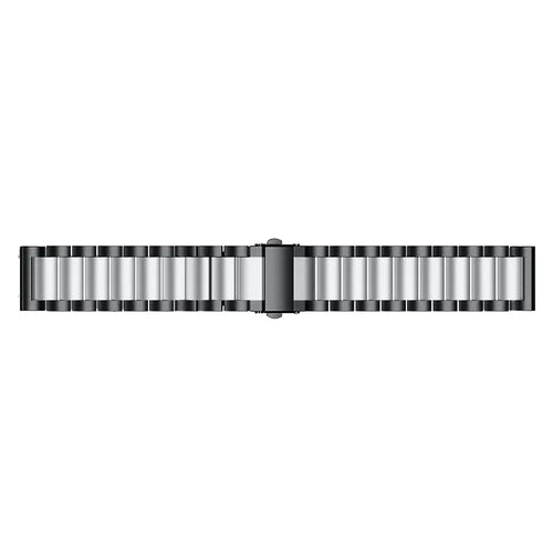 Bracelet acier Garmin Forerunner 70 (noir/argent)