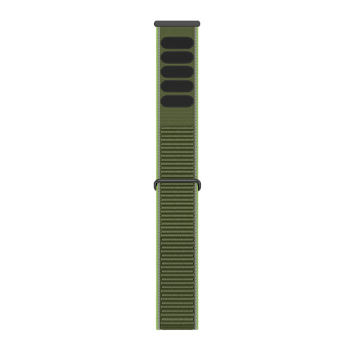 Bandz Garmin Cirqa Nylon Strap 'Classic' (Neon Green)