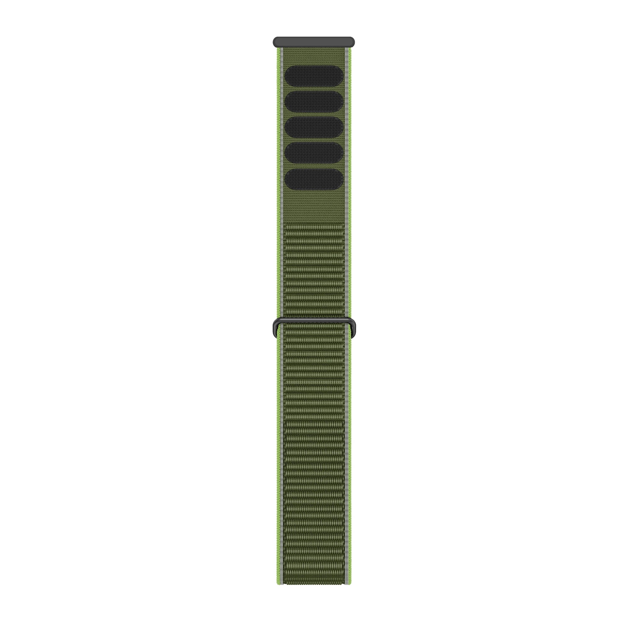 Bandz Garmin Cirqa Nylon Strap 'Classic' (Neon Green)