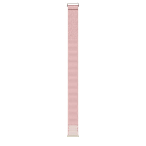 Nylon Strap 'Classic', light pink, laid flat, joined, direct top view