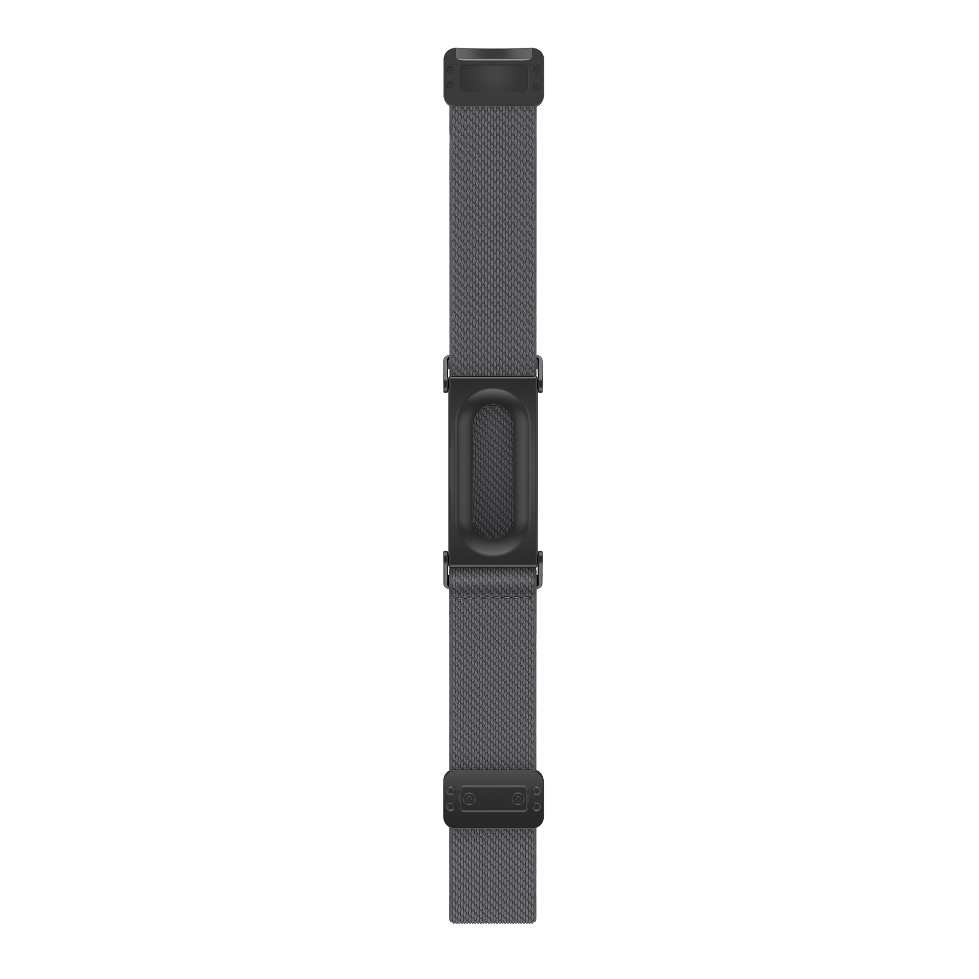 Bandz Bracelet biceps nylon avec boucle-D Fitbit Air (gris foncé)