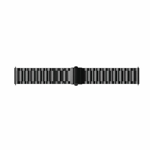 Steel Strap, black, laid flat, joined, direct top view