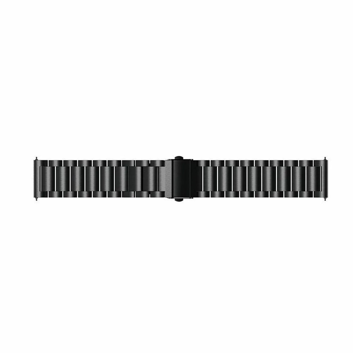 Steel Strap, black, laid flat, joined, direct top view