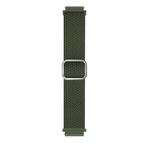 Bracelet tressé ajustable Gard Pro Health Smartwatch 3 - 48mm (vert)