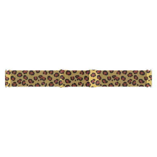 Bracelet milanais Samsung Galaxy Watch 4 Classic - 42mm (léopard or)
