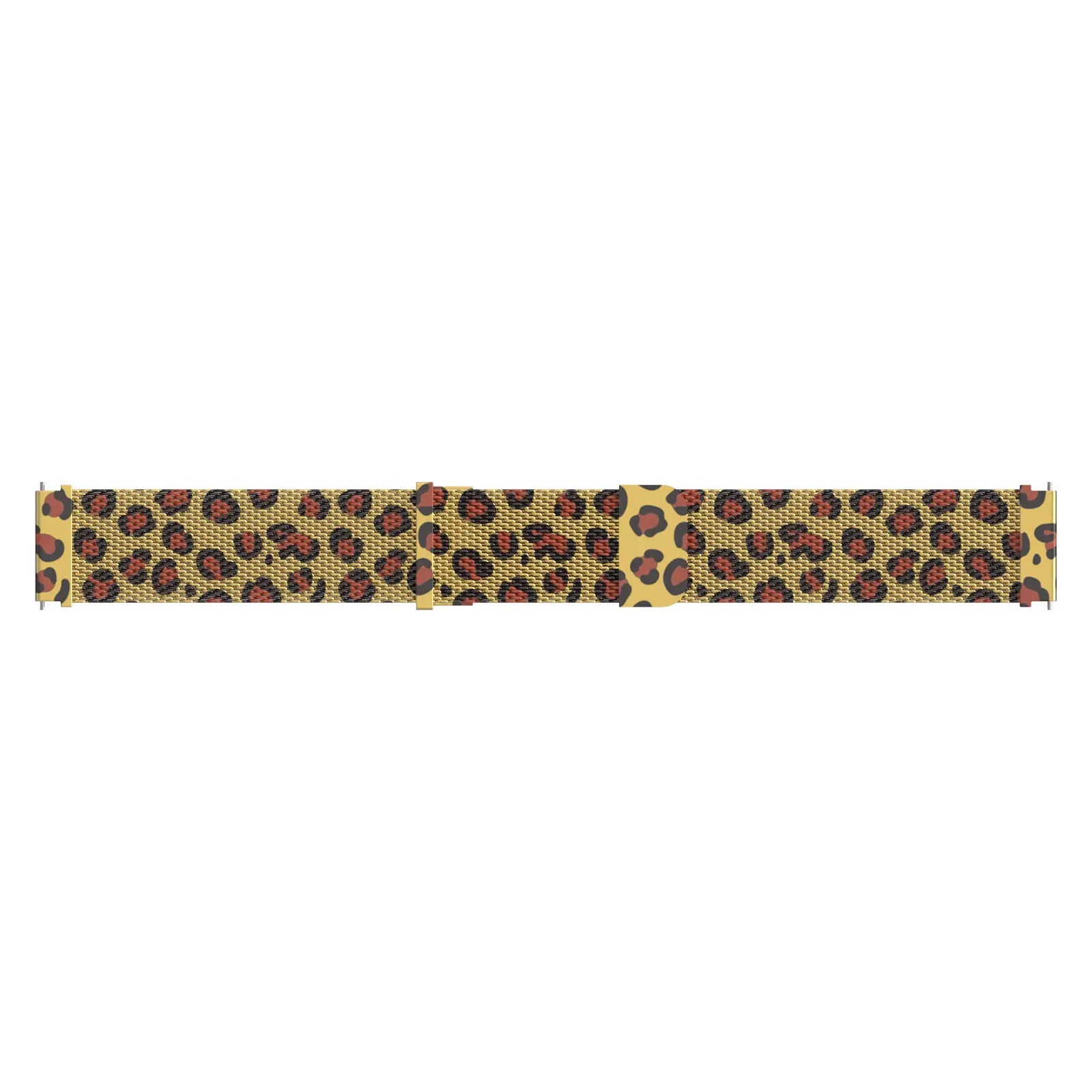 Bracelet milanais Fossil Gen 6 - 42mm (léopard or)
