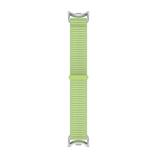 Modern Nylon Strap, field green, laid flat, joined, direct top view
