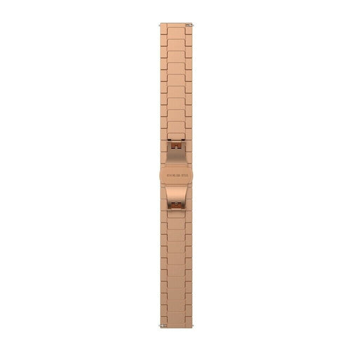 Bracelet acier Garmin Forerunner 255s (rose or)