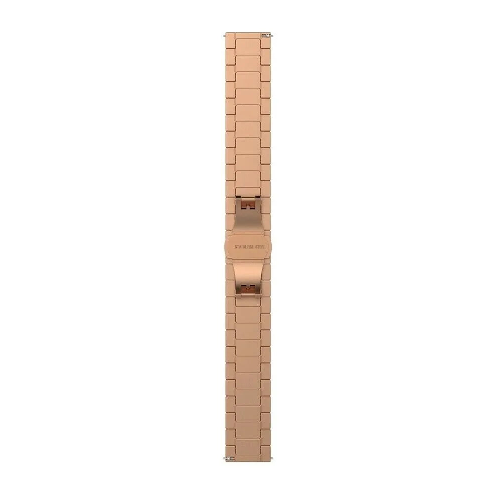 Bracelet acier Garmin Forerunner 265s (rose or)