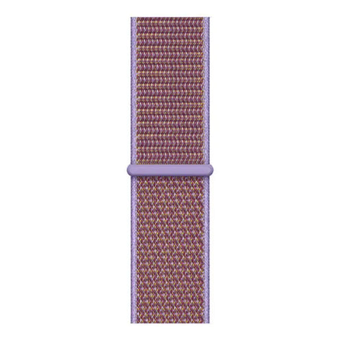 Nylon Strap, lilac, laid flat, joined, direct top view