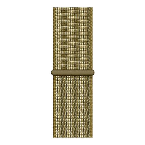 Nylon Strap, olive, laid flat, joined, direct top view