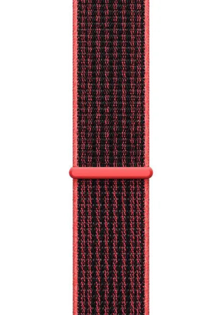 Bracelet nylon Amazfit Active 2 (noir/corail)