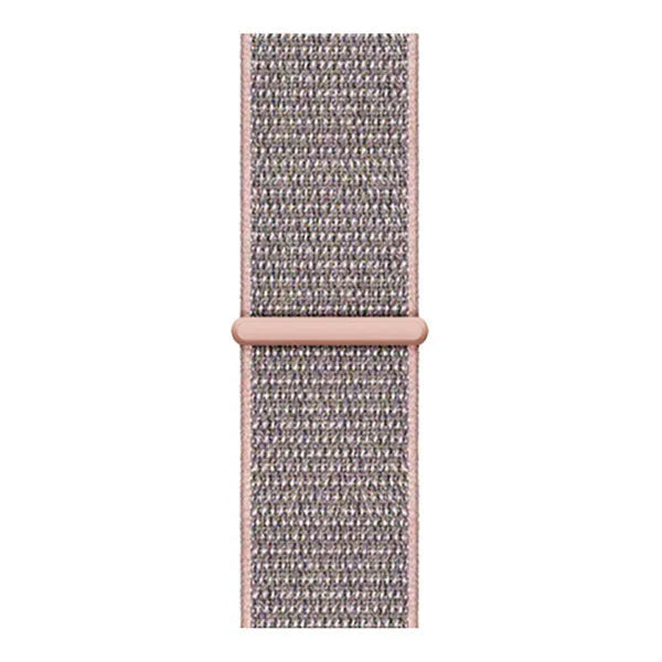Bracelet nylon Fossil Gen 4 Explorist HR (gris/rose)