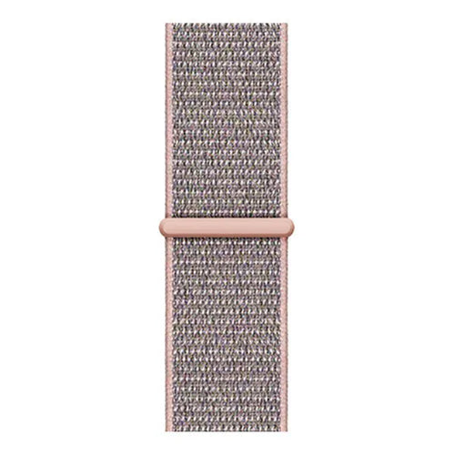 Nylon Strap, pink, laid flat, joined, direct top view