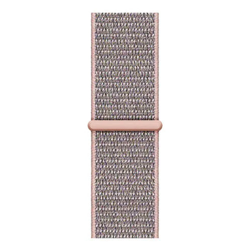 Bracelet nylon Fossil Gen 4 Venture HR (gris/rose)