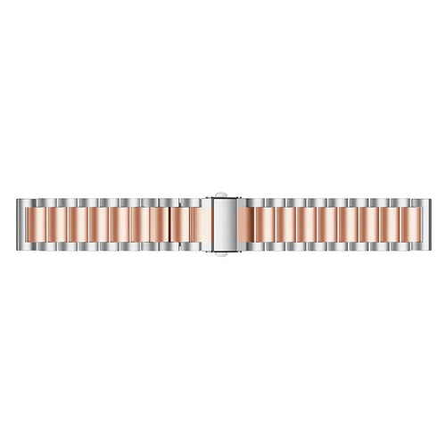 Bracelet acier Garmin Forerunner 70 (argent/or rose)