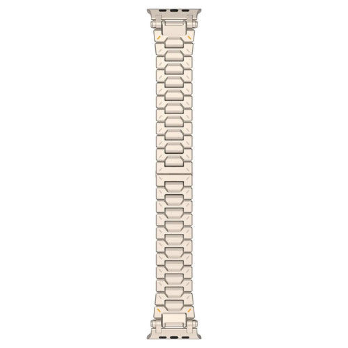 Explorer Steel Strap, titanium, laid flat, joined, direct top view