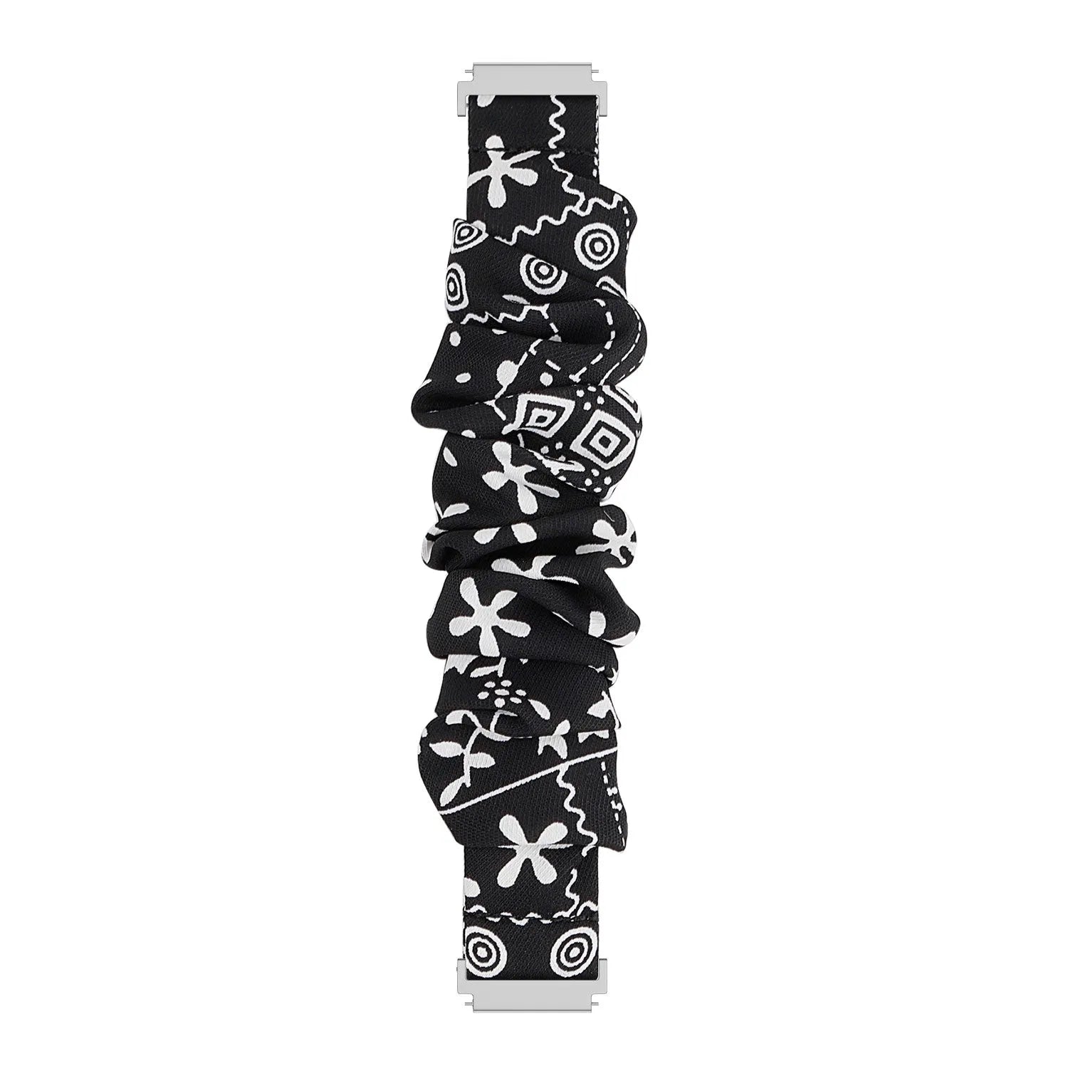Amazfit GTS 2 Scrunchie Strap (Black Mix)