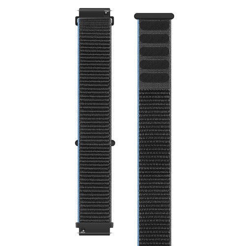 Bracelet nylon Huawei Watch GT Runner 2 (gris anthracite)