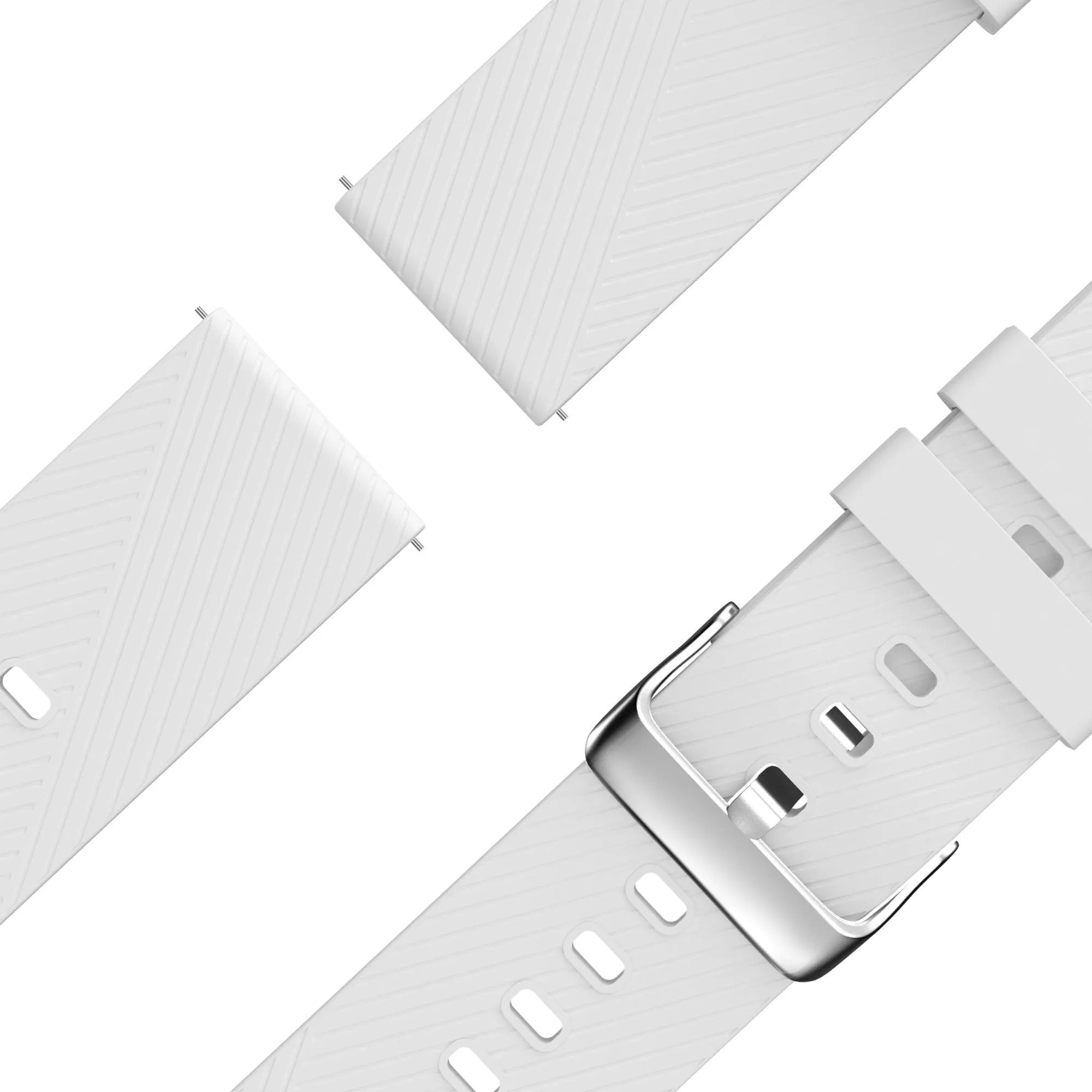 Bandz Bracelet silicone 'Deluxe' Suunto 5 Peak (blanc)