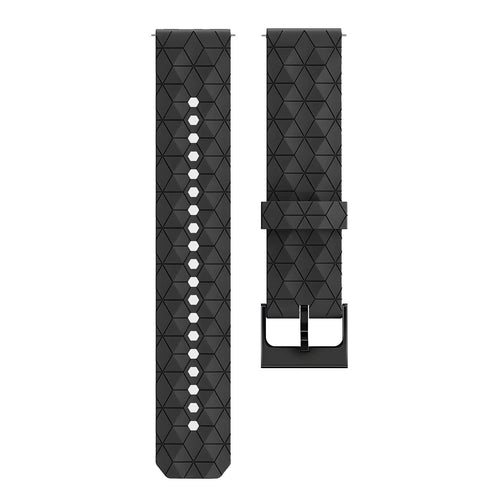 Suunto Nautic S Silicone Strap Hexagons (Black)