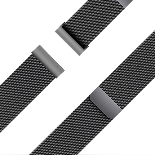 Bandz Bracelet milanais Loop Garmin Forerunner 265s (noir)