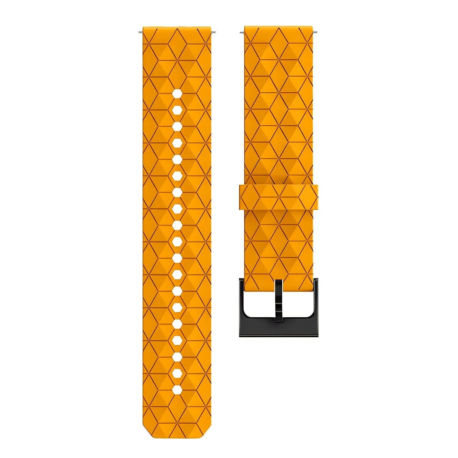 Bracelet silicone 'Hexa' Coros Pace 2 (orange)