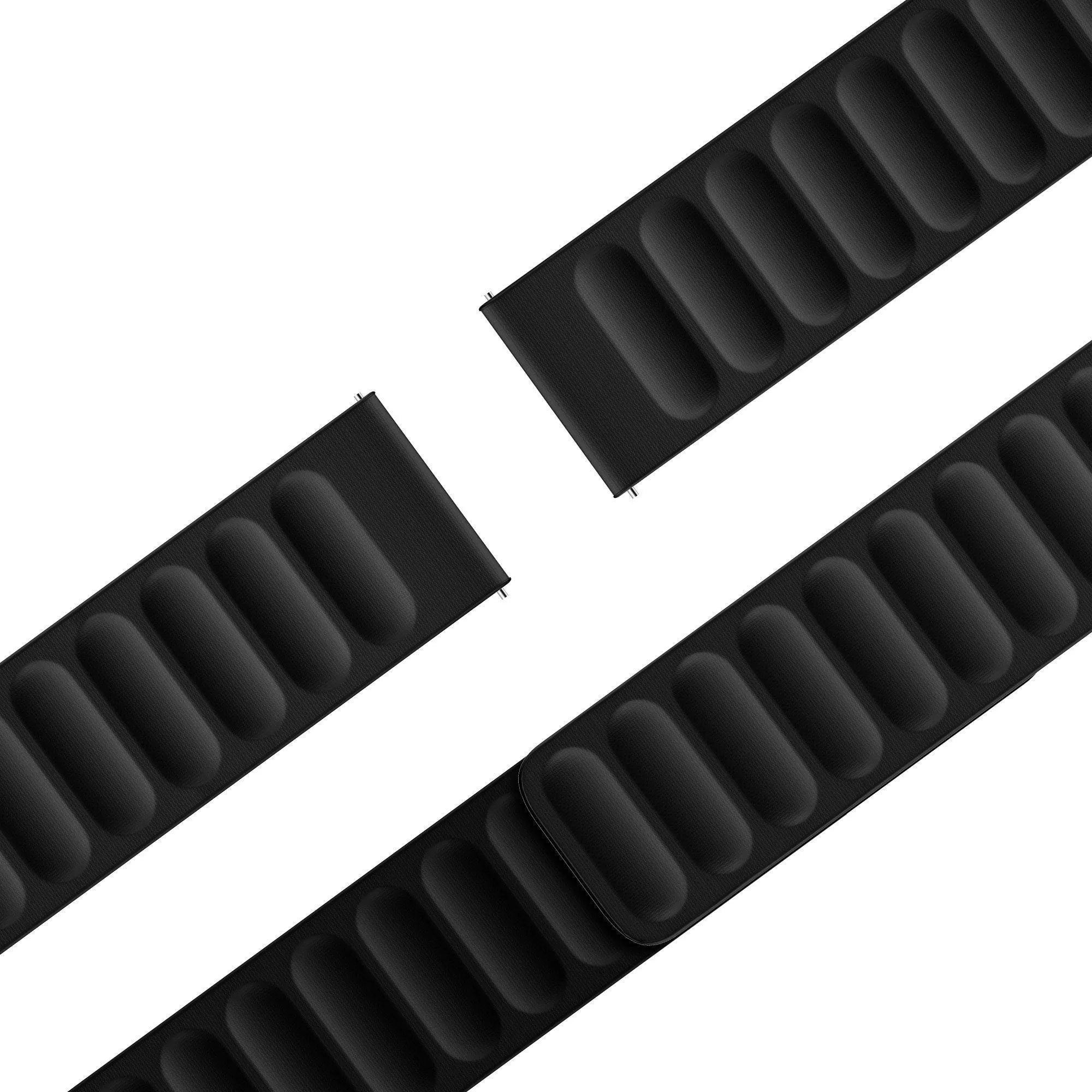 Bandz Bracelet tissé magnétique Coros Pace 3 (noir)