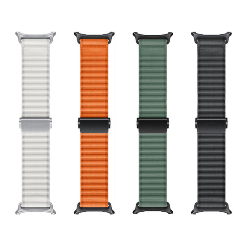 Samsung Galaxy Watch Ultra 2 Outdoor Nylon Strap (Dark Green)