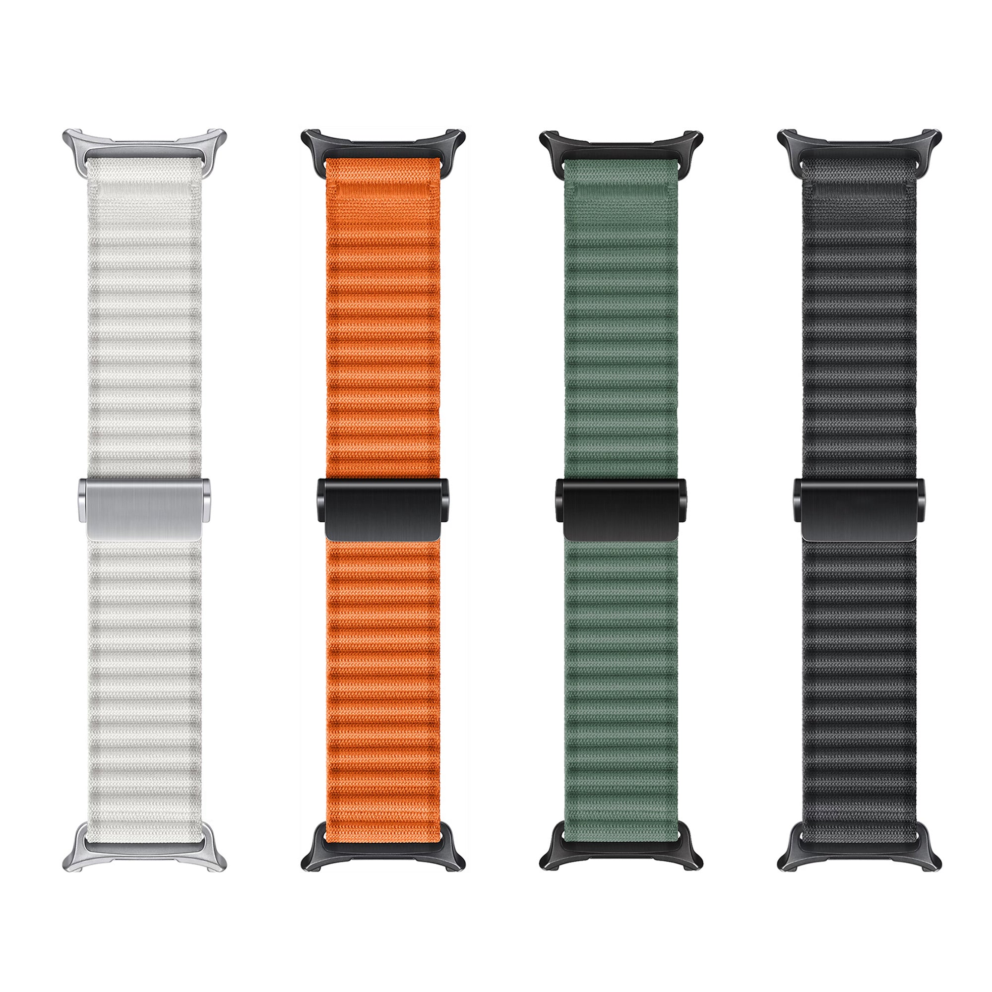 Bracelet nylon Outdoor Samsung Galaxy Watch Ultra (vert foncé)