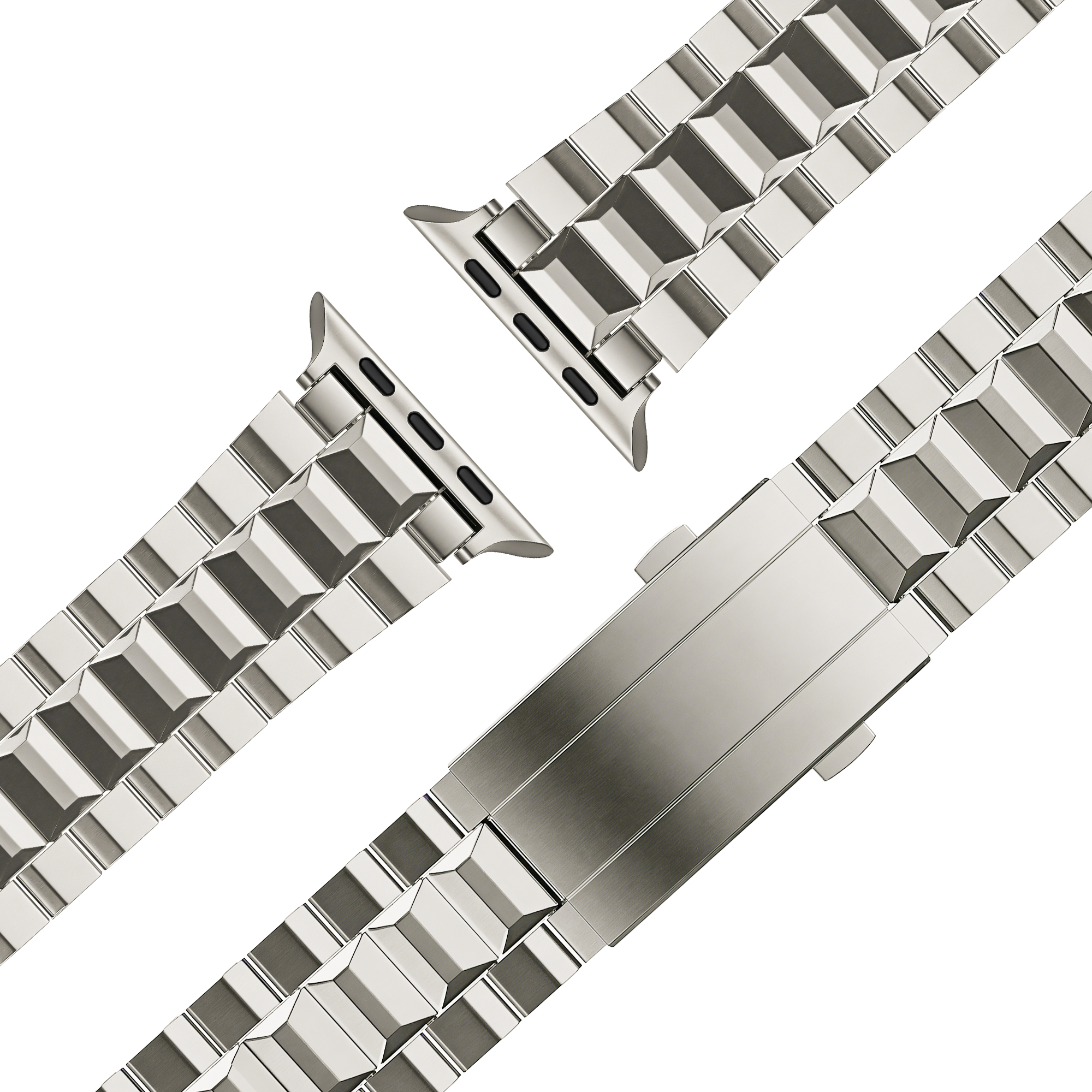 Bandz Bracelet titan 'Deluxe' Apple Watch Ultra (titane)