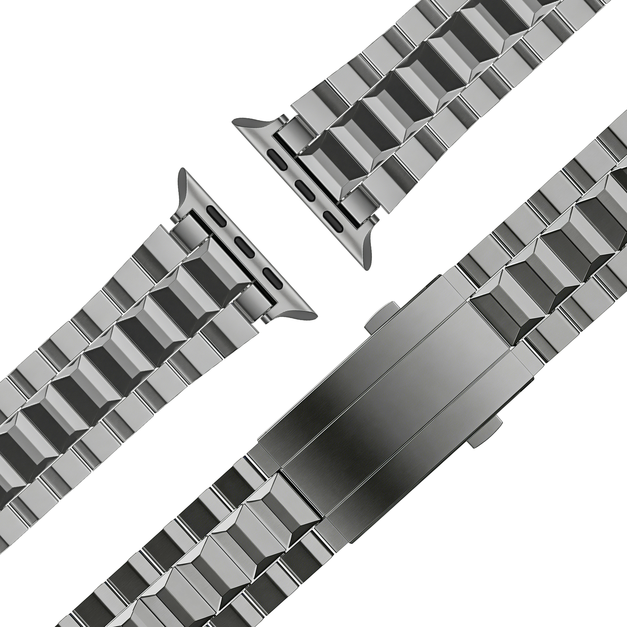 Bandz Bracelet titan 'Deluxe' Apple Watch Ultra (graphite)